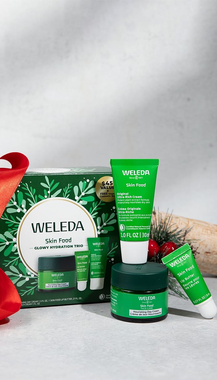haut essen glowy hydration trio - weleda