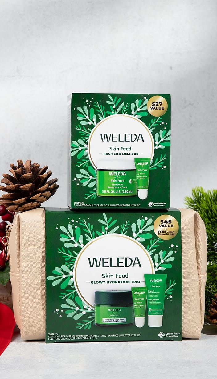 haut essen glowy hydration trio - weleda