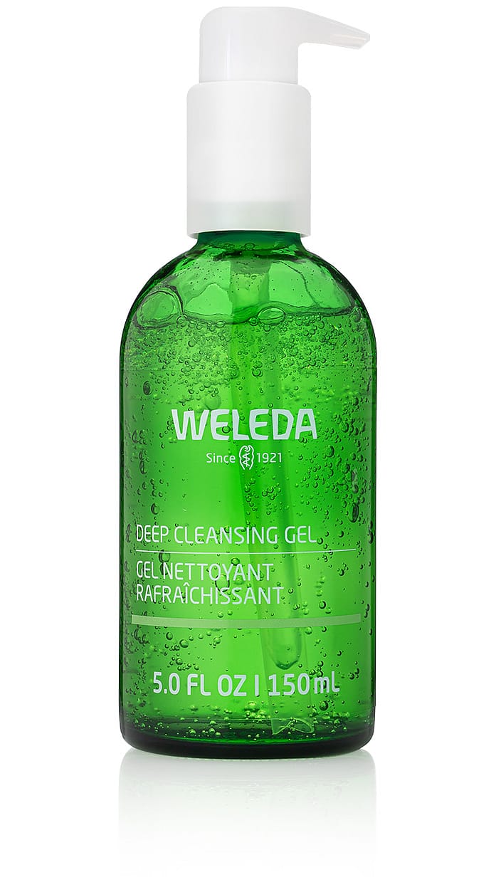 deep cleansing gel für eine klare ausgeglichene haut - weleda