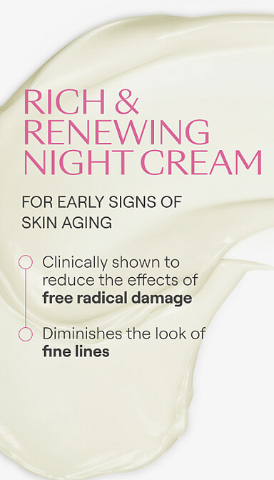 glättende nachtcreme mit wild rose amp white tea - weleda