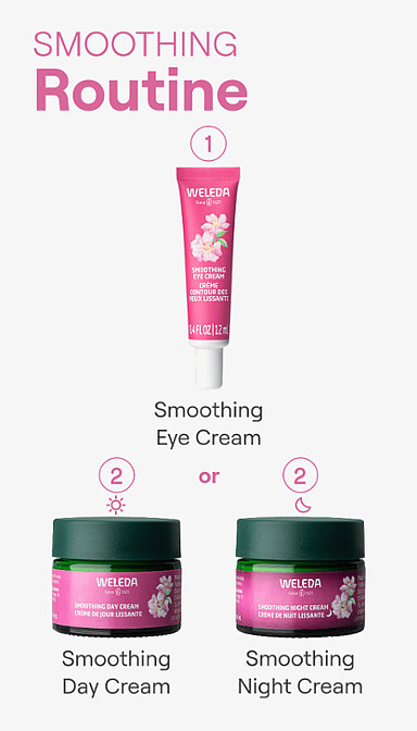 glättende nachtcreme mit wild rose amp white tea - weleda